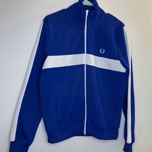 Fred Perry ~ Blue Zip-Up (Men’s Medium)